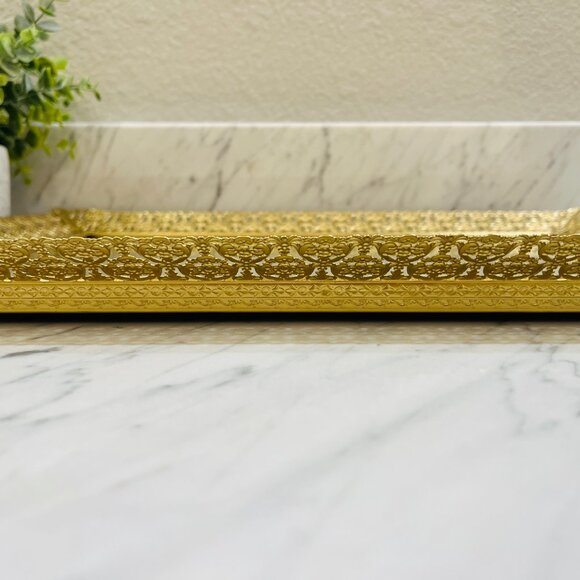 ❌SOLD❌Vintage Hollywood Regency Vanity mirror/tray - Picture 6 of 13